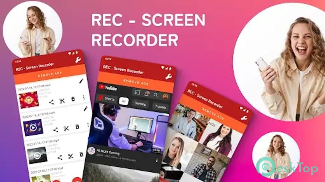 REC - Screen - Video Recorder 4.6.11 APK MOD تحميل مجاني كامل