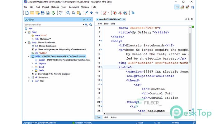 Oxygen XML Editor  23.1 Build 2021040908 Tam Sürüm Aktif Edilmiş Ücretsiz İndir