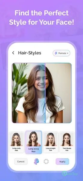 AI Hairstyle : AI Hair Color 3.0.5 APK MOD Unlocked (Full) Free Download