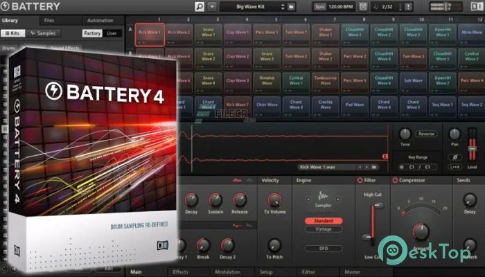 Télécharger Native Instruments Battery 4.3.1 Gratuitement Activé Complètement