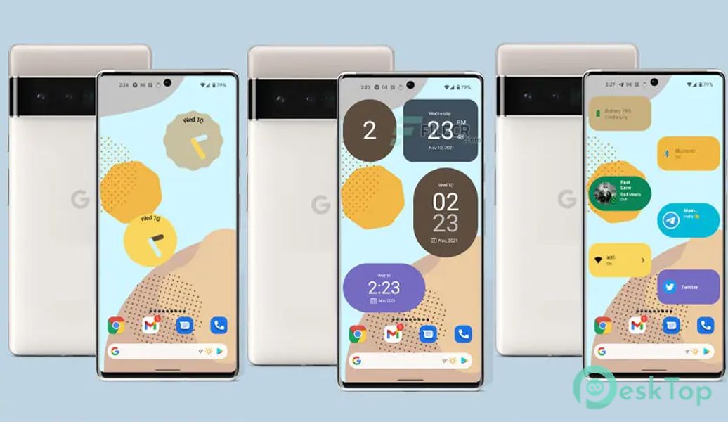 Android 12 Widgets (Twelve) v1.5 APK MOD Tam Ücretsiz İndir