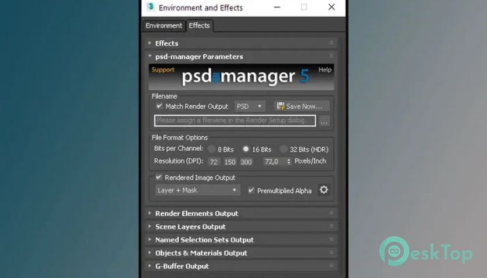 PSD Manager 5.0.x 完全アクティベート版を無料でダウンロード