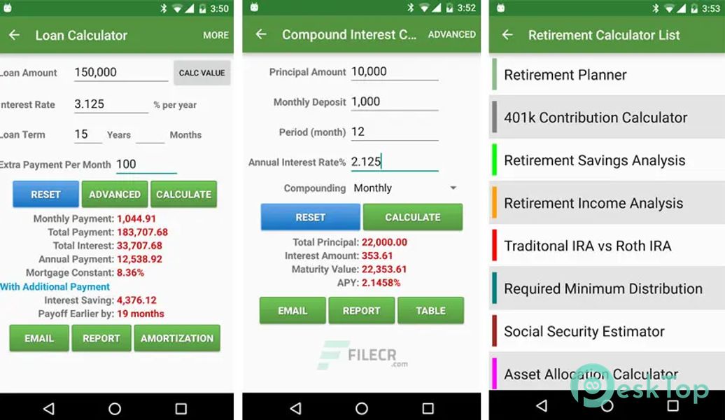 Financial Calculators Pro v3.3.7 APK MOD フル無料ダウンロード