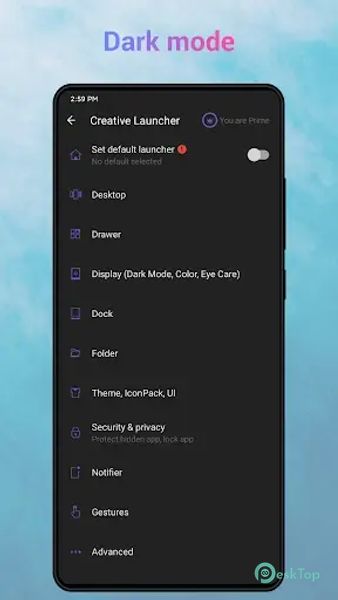Creative Launcher - Quick, Smart 8.7 APK MOD Tam Ücretsiz İndir