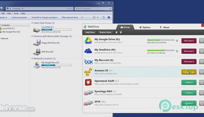 Télécharger NetDrive 2.6.17 Build 965 Gratuitement Activé Complètement