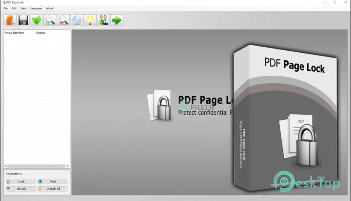 PDF Page Lock Pro 2.1.2.4 完全アクティベート版を無料でダウンロード