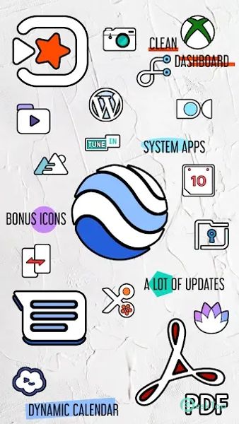 WhitArt Icon Pack 213.0 APK MOD フル無料ダウンロード