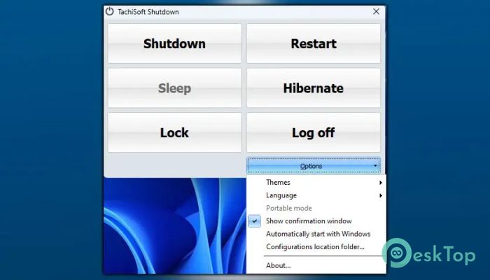  تحميل برنامج TachiSoft Shutdown 1.1.0 برابط مباشر