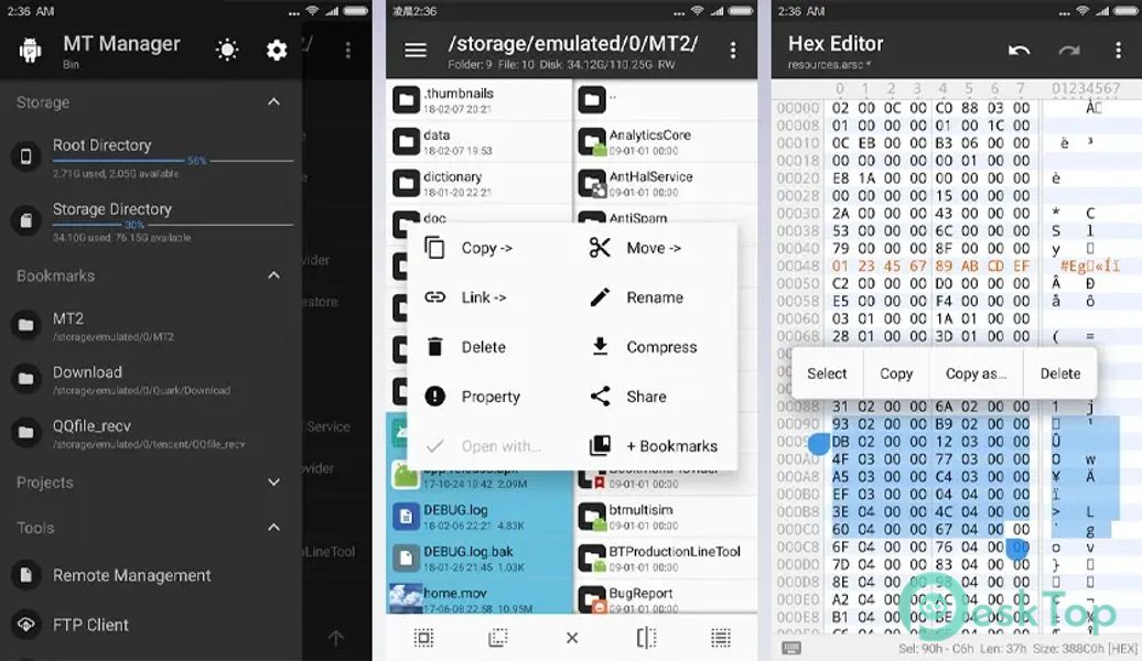 MT Manager 2.19.0 APK MOD 完整免费下载