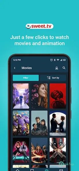 SWEET.TV - TV and movies 2.21.1 APK MOD मुफ्त पूर्ण डाउनलोड