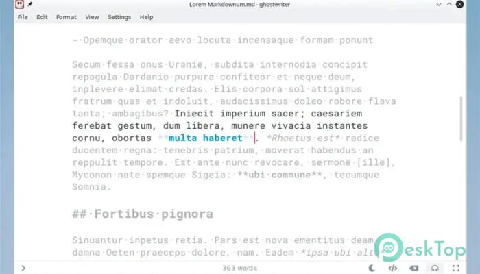 KDE ghostwriter 2.1.6 मुफ्त पूर्ण सक्रिय डाउनलोड