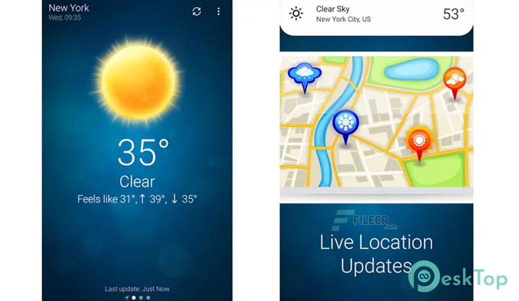 Weather v5.2.3 APK MOD Полная бесплатная загрузка