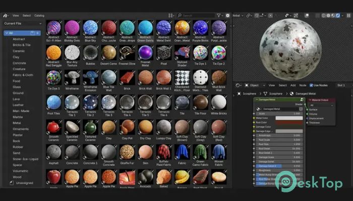 Superhive Market - Ultimate Blender Procedural Material Pack