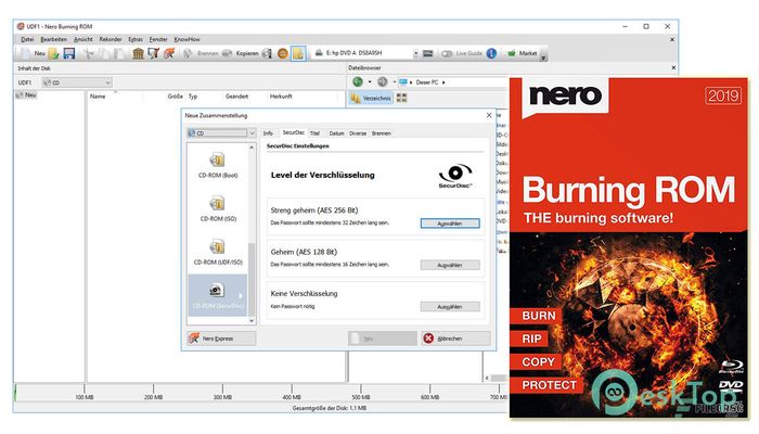  تحميل برنامج Nero Burning ROM 2021 v23.0.1.20 برابط مباشر