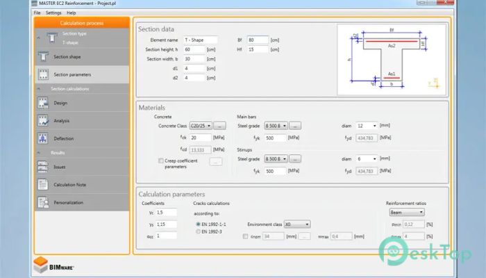BIMware MASTER EC2 Reinforcement