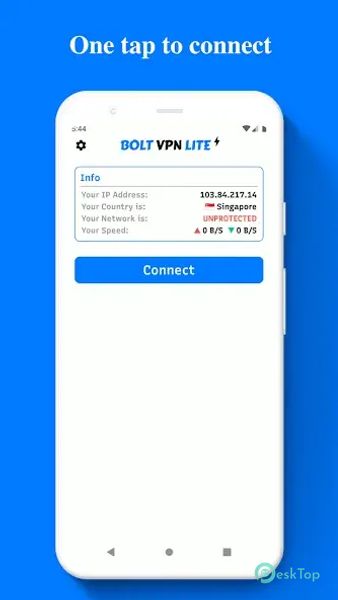 Bolt VPN Lite 1.1.8 APK MOD تحميل مجاني كامل