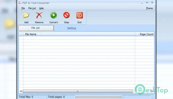 تحميل برنامج PDFArea PDF to Text Converter Free 1.0.0 برابط مباشر