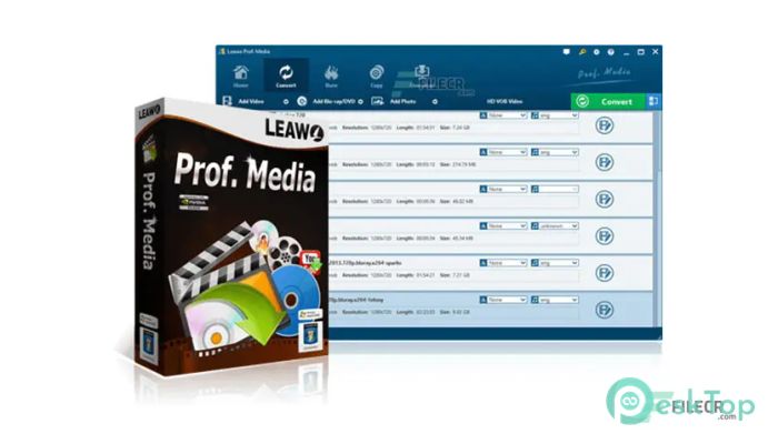 Leawo Prof. Media  13.0.0.6 Tam Sürüm Aktif Edilmiş Ücretsiz İndir