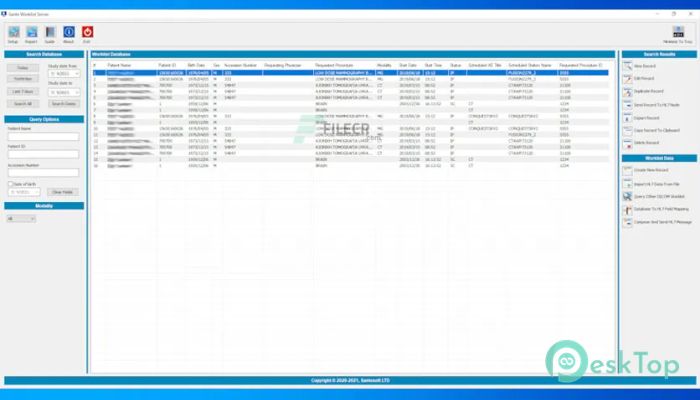 Download Sante DICOM Worklist Server  2.1.4 Free Full Activated