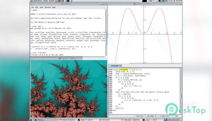 تحميل برنامج Agena Programming Language 3.15.3 برابط مباشر