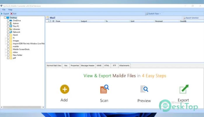 SysTools Maildir Converter 6.0 完全アクティベート版を無料でダウンロード