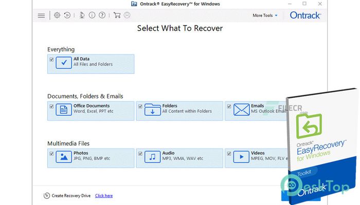  تحميل برنامج Ontrack EasyRecovery Toolkit for Windows 15.2.0.0 برابط مباشر
