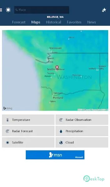 MSN Weather - Forecast & Maps 29.2.420920002 APK MOD Полная бесплатная загрузка