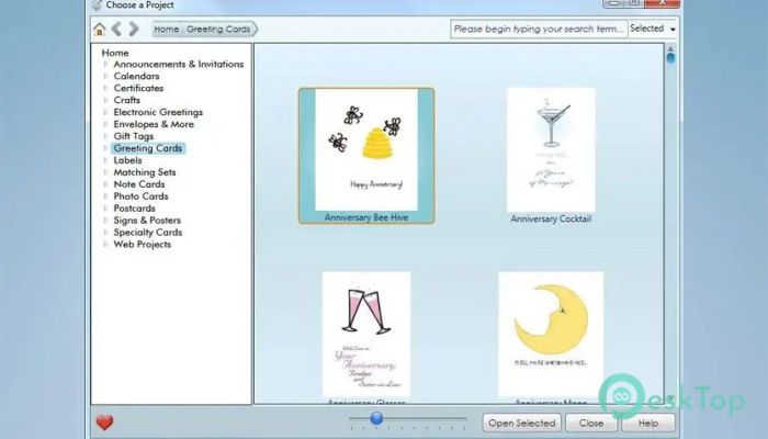 Télécharger Greeting Card Factory Deluxe 11.0.0.6 Gratuitement Activé Complètement