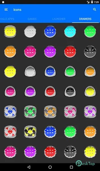 Inverted White Teal Icon Pack 11.2 APK MOD تحميل مجاني كامل
