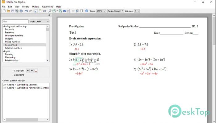 Descargar Infinite Pre-Algebra  2.62 Completo Activado Gratis