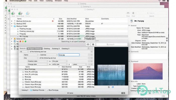 DiskCatalogMaker  8.4.5 Mac İçin Ücretsiz İndir