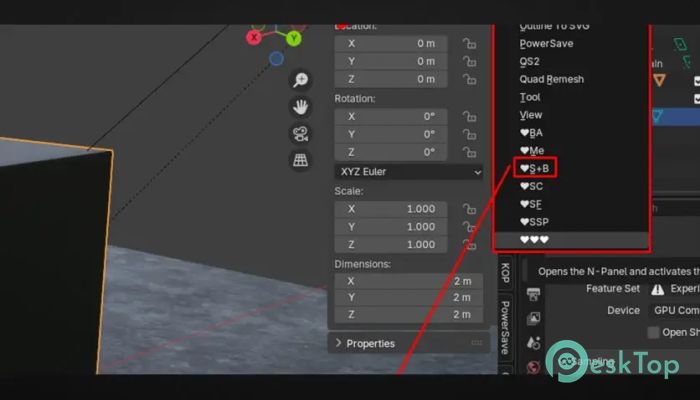 Blender Market - Simple N-Panel 1.1.17 Tam Sürüm Aktif Edilmiş Ücretsiz İndir