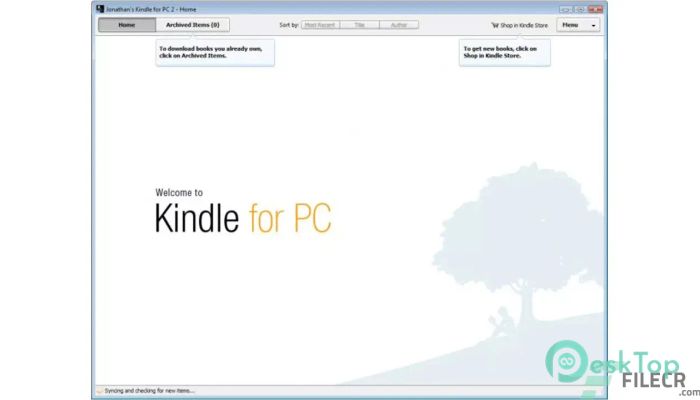  تحميل برنامج Kindle for PC 2.0.70301 by Amazon برابط مباشر