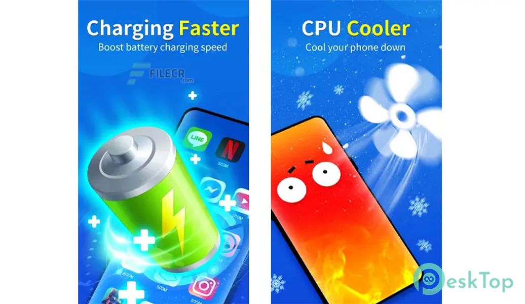 Battery Saver – RAM Cleaner, Booster, Monitoring