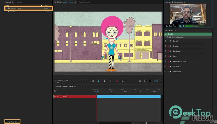 Adobe Character Animator 2020 3.4 Mac用無料ダウンロード