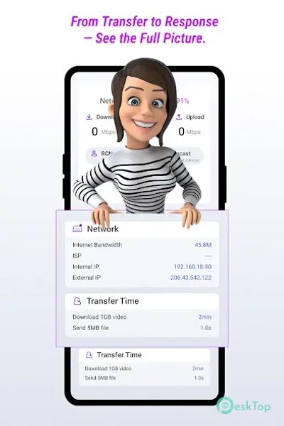 SpeedX: Internet Speed Tester 4.0.1 APK MOD تحميل مجاني كامل