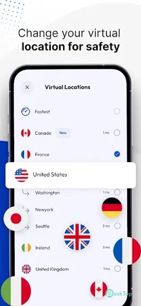 VPN x 111: Warp IP DNS Changer 2.0.3 APK MOD تحميل مجاني كامل