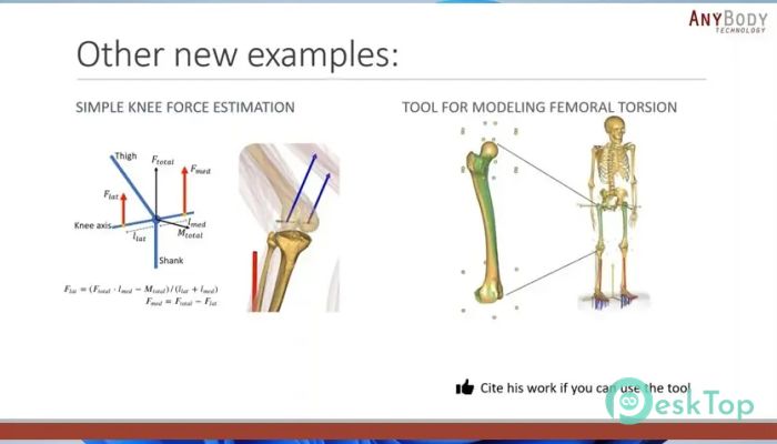 AnyBody Technologies Modeling System 8.0.4.11890 Tam Sürüm Aktif Edilmiş Ücretsiz İndir