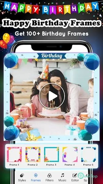 Birthday Video Maker 5.7 APK MOD フル無料ダウンロード