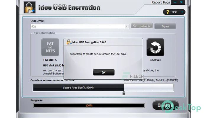 تحميل برنامج idoo USB Encryption 8.0.0 برابط مباشر