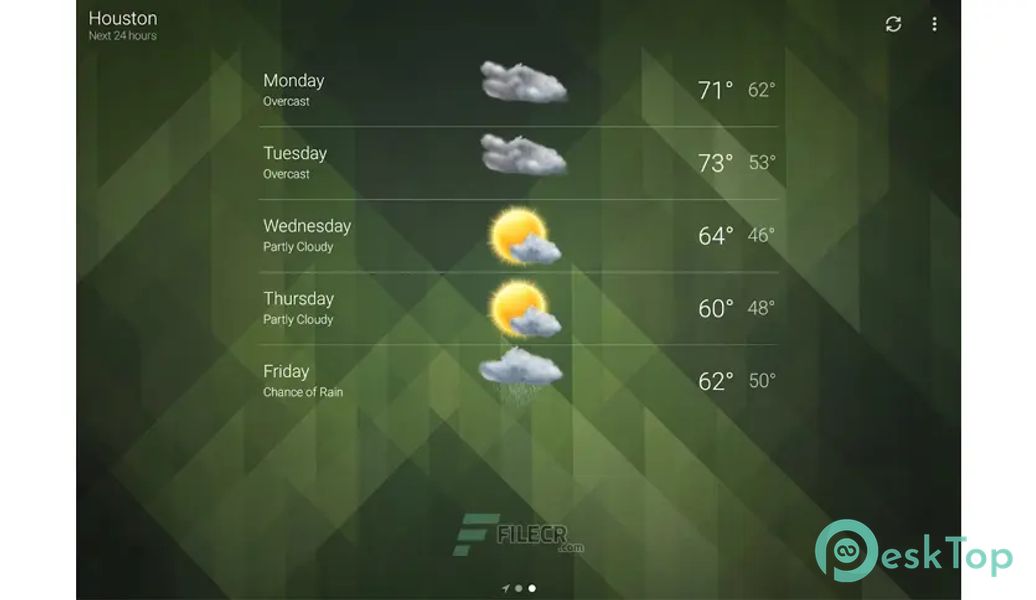 Weather v5.2.3 APK MOD Полная бесплатная загрузка