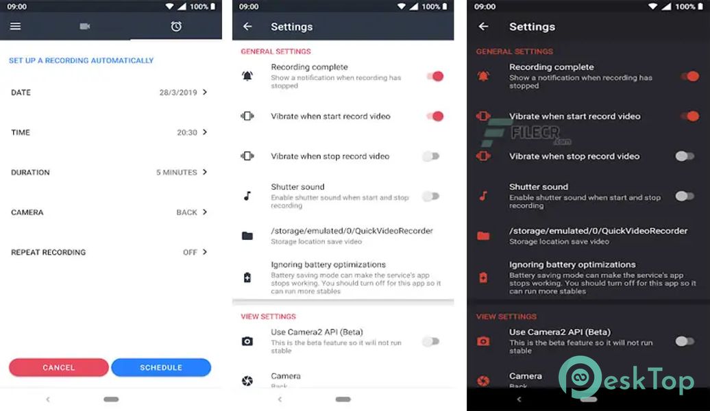 Quick Video Recorder v1711.9 APK MOD Полная бесплатная загрузка