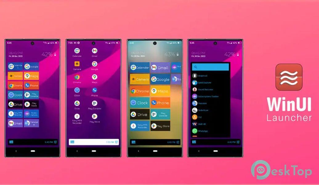 Win UI – The Launcher v1.3 APK MOD تحميل مجاني كامل