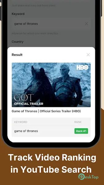 Video Rank Checker 1.6 APK MOD تحميل مجاني كامل