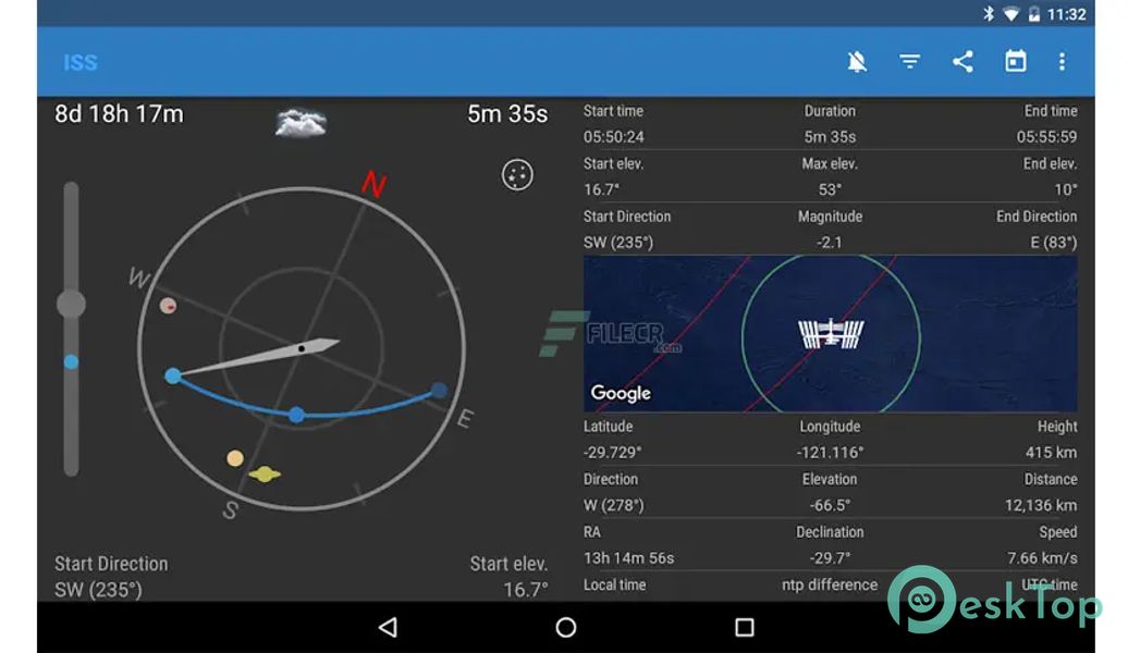 ISS Detector Pro 2.05.42 APK MOD تحميل مجاني كامل