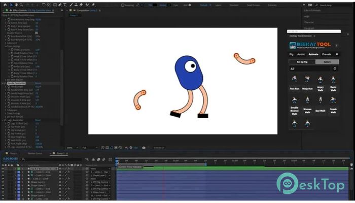 Descargar Aescripts Deekay tool   1.1.8 for After Effects Completo Activado Gratis