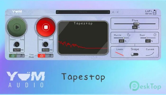  تحميل برنامج Yum Audio LoFi Tapestop 1.5.5 برابط مباشر