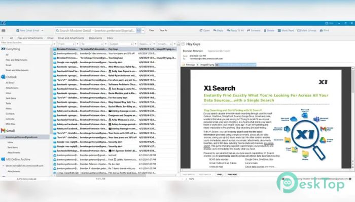 تحميل برنامج X1 Search Enterprise  9.0.0.15 برابط مباشر