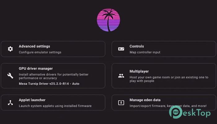 Télécharger Eden Emulator 0.2.1 Gratuitement Activé Complètement