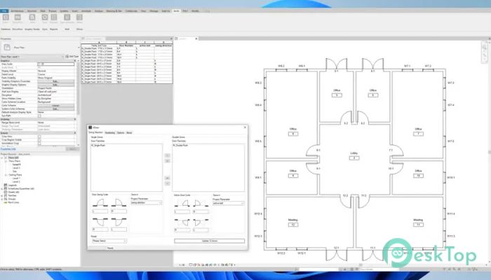 Archigrafix XDoor Door Swing Tool 24.2.0.0 Tam Sürüm Aktif Edilmiş Ücretsiz İndir